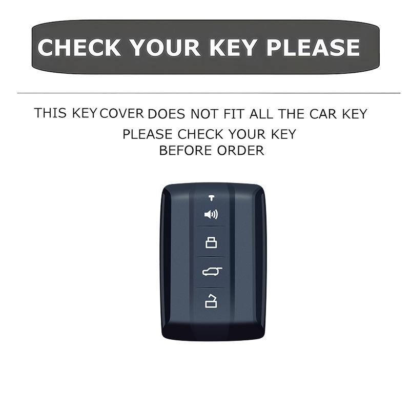 Leather Car Key Fob Cover For Gwm Wey Vv5 Vv6 Vv7 P8 For Tank 300 400 500 Smart Key Scratchproof Protector Shell
