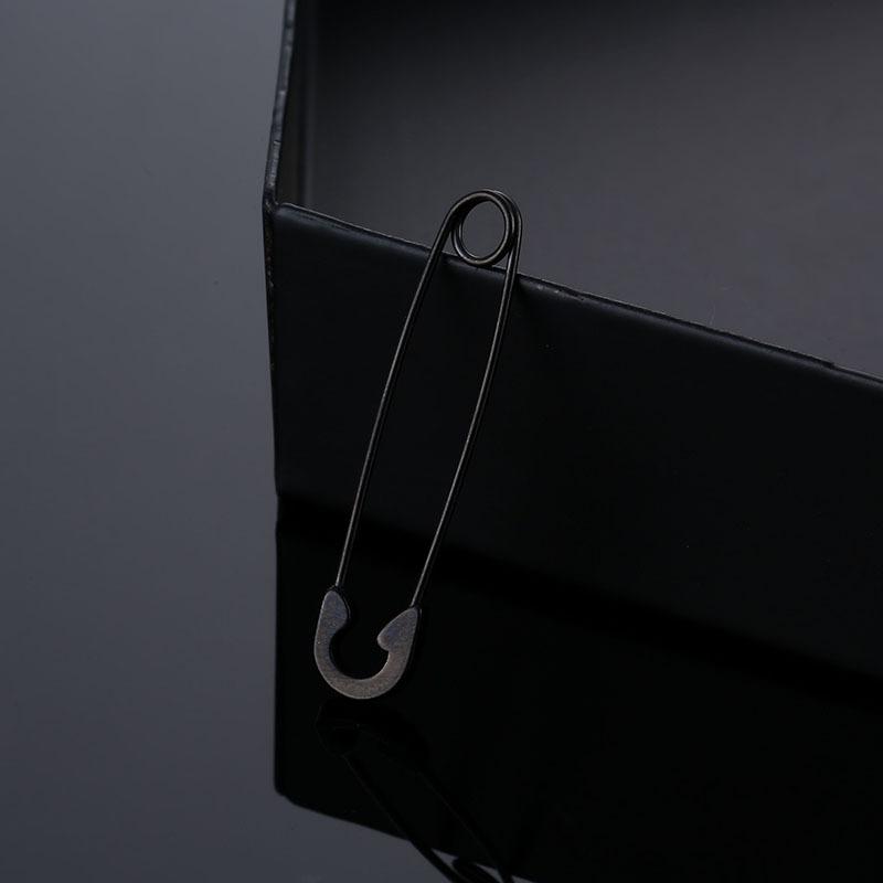 Cute Gothic Pin Long Stud Earrings Pierced Ear Threader Fashion Jewelry Statement Earrings