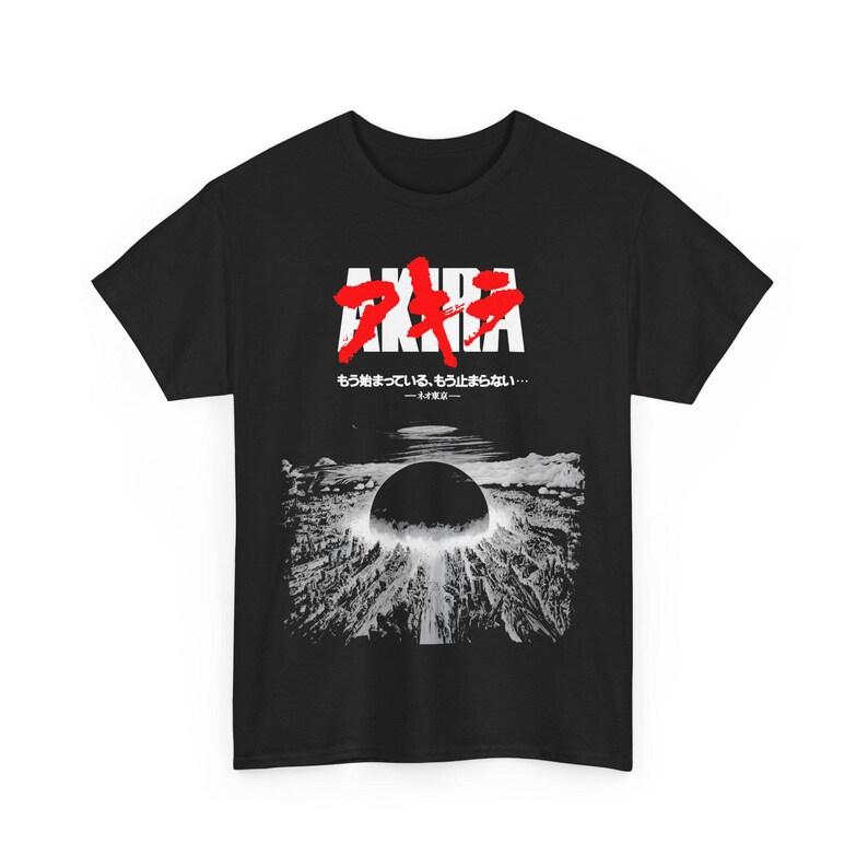 

Japan Classic Anime Science Fiction Akira Graphic Print Cotton T-Shirt Men Women Loose Oversize Top Streetwear Hip Hop Harajuku Fashion Summer New Tee 4XL