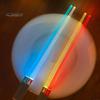 2Pcs LED Lightsaber Chopsticks with LR41 Batteries Luminous Chopsticks Light Up Party Supplies Fun Glowing Utensils for Sushi Noodles