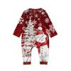 Print Cute Family Set Pajamas, Home Clothes, Family Set Long Sleeve Top Pants Set
