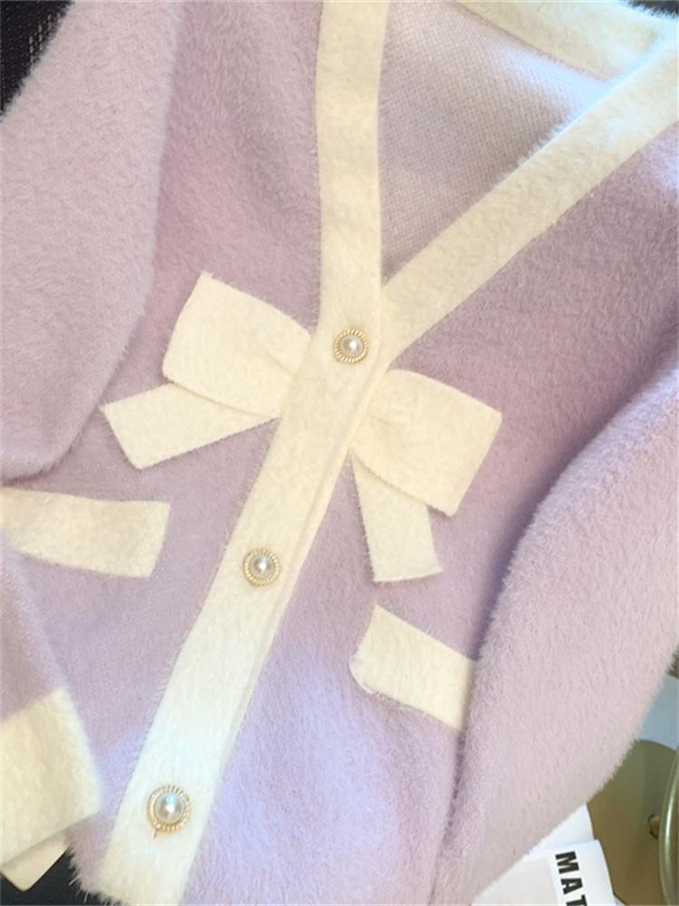 Кардиган с бантом — фото 11