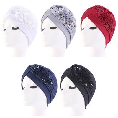 Women Ladies Bandana Bonnet Muslim Turban Hat Indian Inner Hijabs Head Wrap Sleep Cap