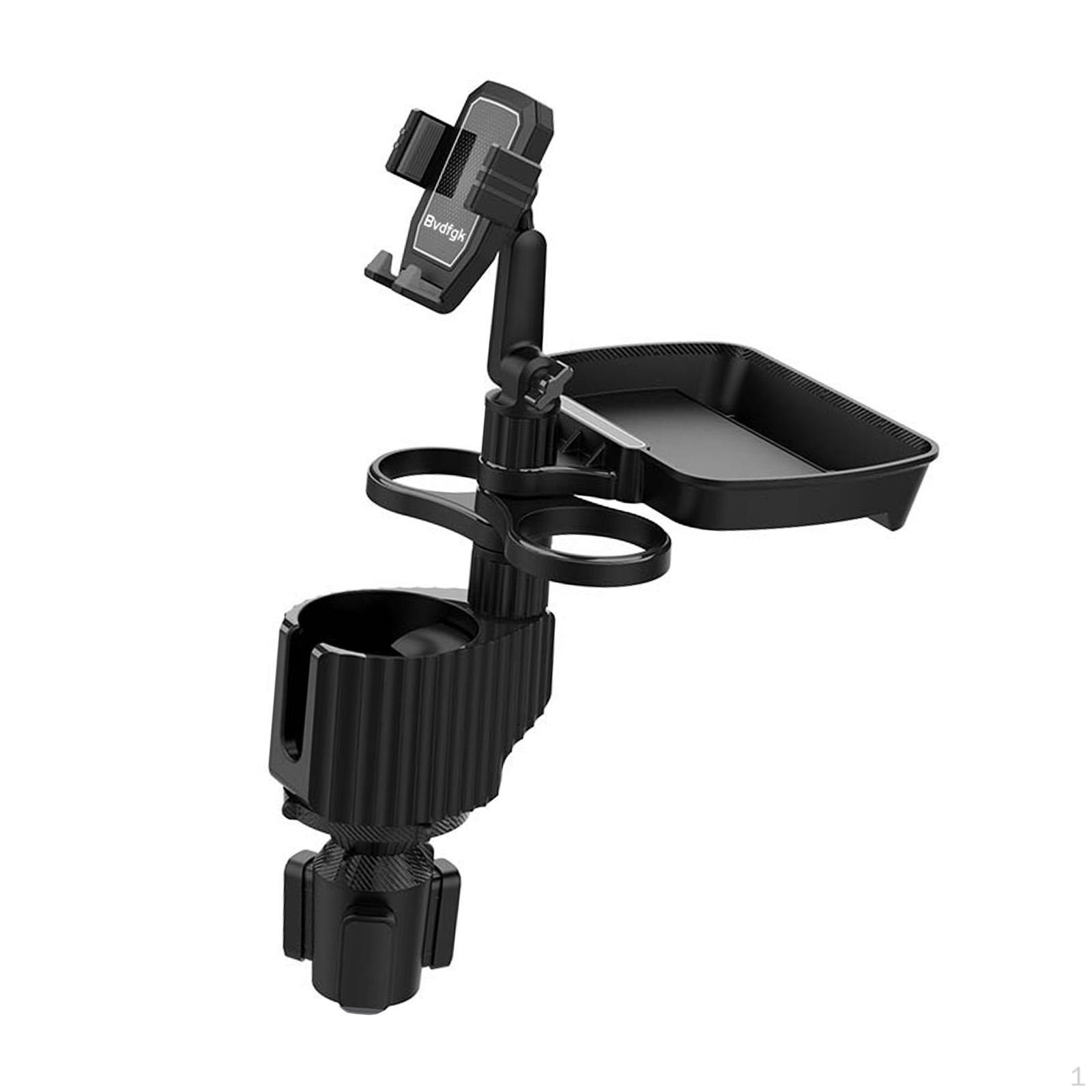 

Universal Car Cup Holder Tray Swivel Food Table Adjustable Phone Mount Holders