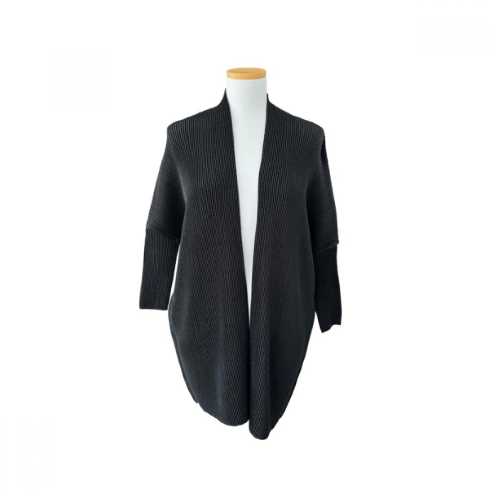 Spicio Pleats Open Long Cardigan 451 466