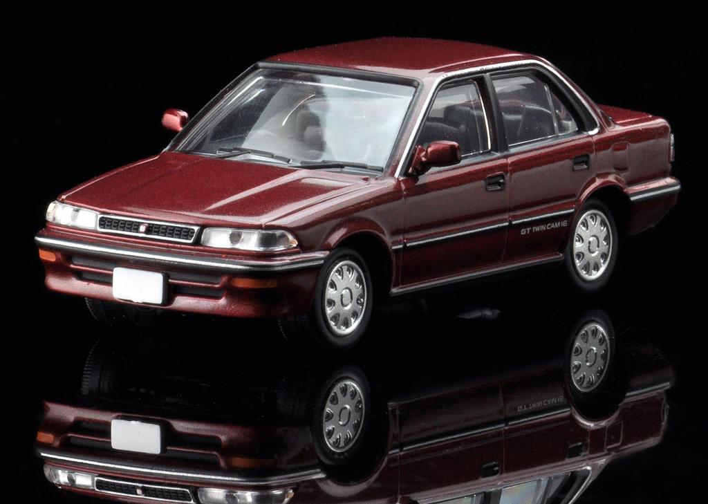 Tomica Limited Vintage Neo scale model Corolla 1600GT red 1/64 TLV-N147d (finished product)