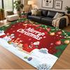 Christmas Theme Floor Carpet, Soft Area Rug, Xmas Indoor Home Holiday Decoration
