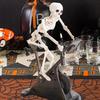 Egzersiz Bisikleti Animatronik İskelet Heykelcik Cadılar Bayramı Reçine Bisiklet Fitness Bisikleti Kafatası Heykeli Heykel Ev Ofis Masaüstü Dekorasyon Süsü
