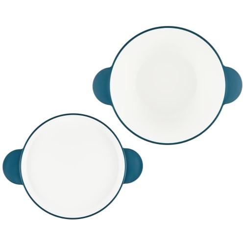 Tak Kids' Dish Soup Bowl Set, Medium, Navy, JTN-0191-NV
