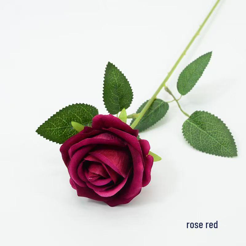 Cachoeira de Parede de Rosas de Seda - Flanela Vermelha Decoração de Casamento e Dia dos Namorados