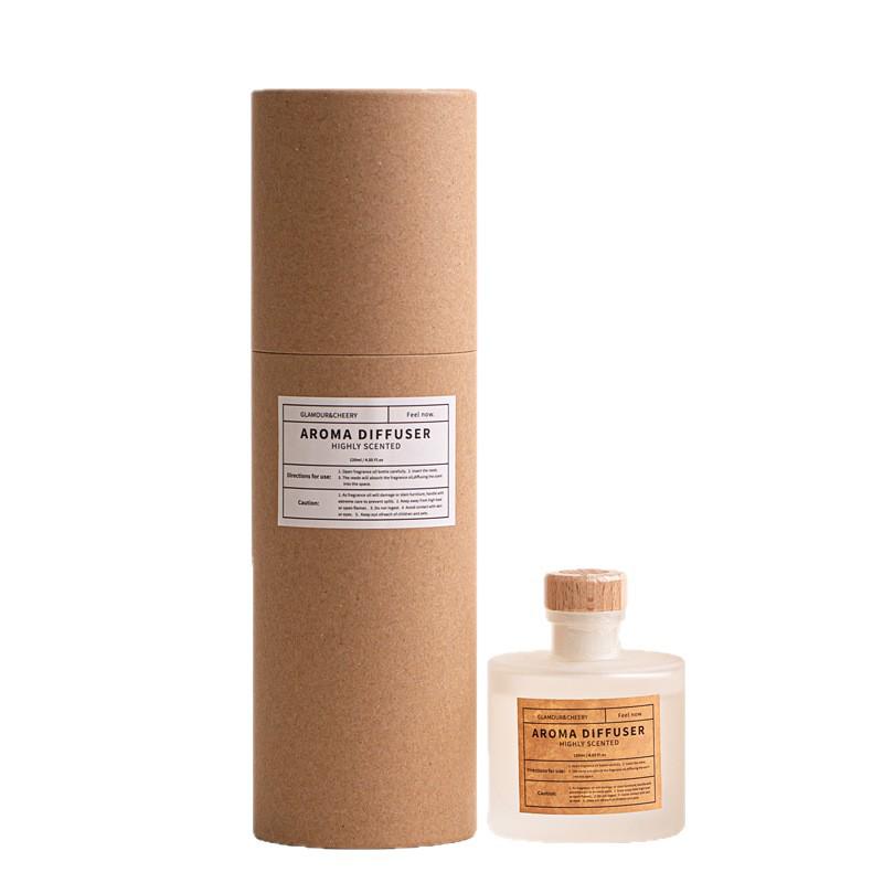 Diffusore in Rattan per Oli Essenziali Aromatici Senza Fiamma - Profumo Lunga Durata e Purificazione dell'Aria per Camere da Letto Accoglienti