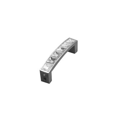 Modern Crystal Diamond Door Knob Kitchen Cabinet Cupboard Drawer Pull Handle