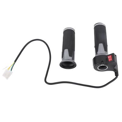 1 Paar Elektrofahrrad Gasgriff Universal Elektrofahrrad Drehgasgriff für Elektroroller Dreirad