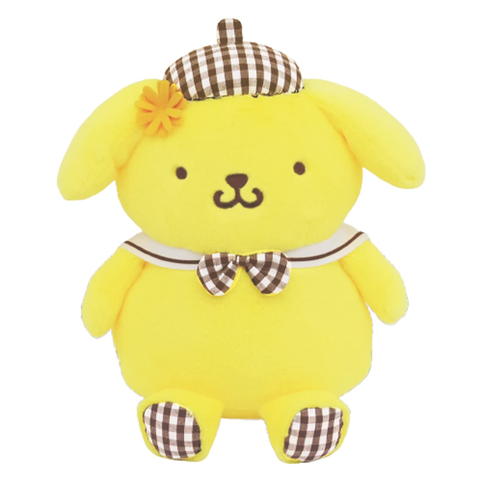 Nakajima Corporation Gingham Angel Plush Toy Pompompurin - 180049-23