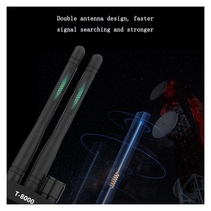 T8000 Wireless Signal Detector GPS Anti Positioning Search Camera Stealing Eavesdropping Detection Track Terminator Smart Chip