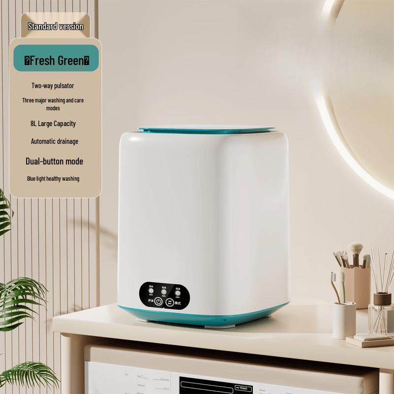 ZISIZ Mini Underwear Washer Dryer