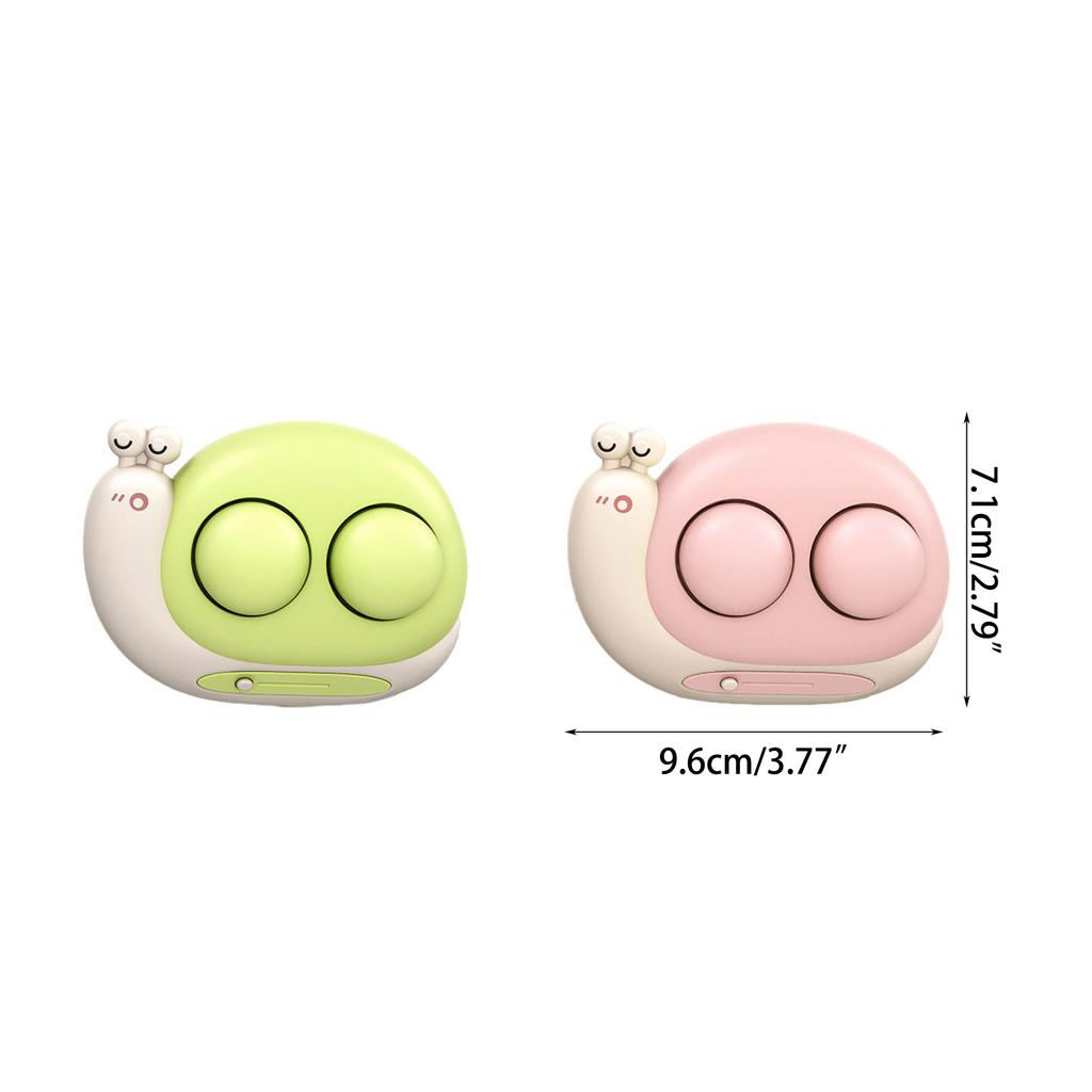 Ultrasonic Contact Lens Cleaning Machine Cute Snail High Frequency Vibration Battery Contact Lens Cleaner Tool
