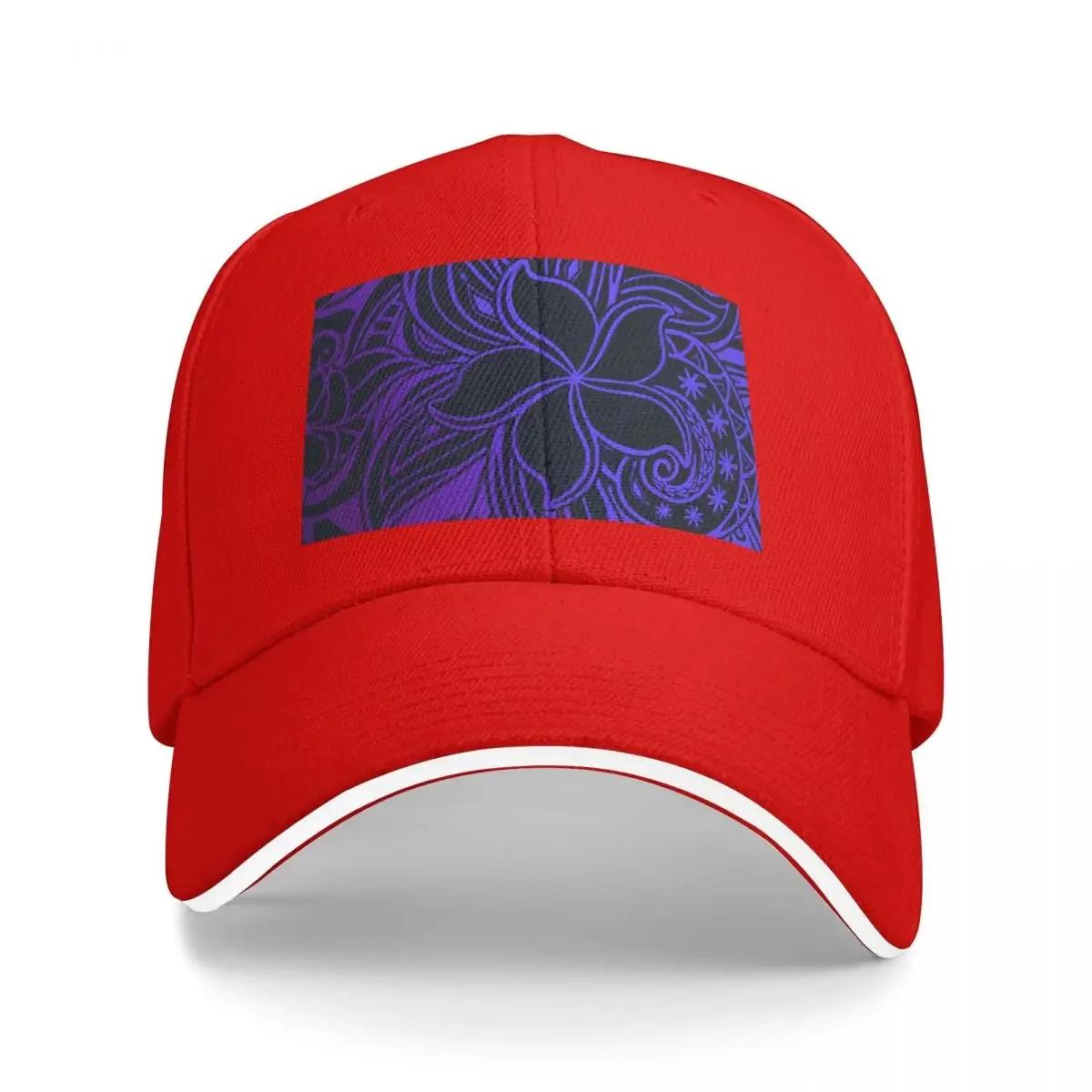 

Hawaiian Shimmer Blue Village Design Tiare Print Artboard Baseball Cap Cosplay golf hat genuine tactical cap Unisex Tennis Women s