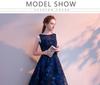 2026 Elegant Women's Banquet Gown: Short Front, Long Back - Perfect for Parties and Social Events