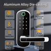 Smart Fingerprint Door Lock App Remote Control Keyless WIFI Digital Touchscreen Lock NFC IP67 Waterproof With 2 IC Cards