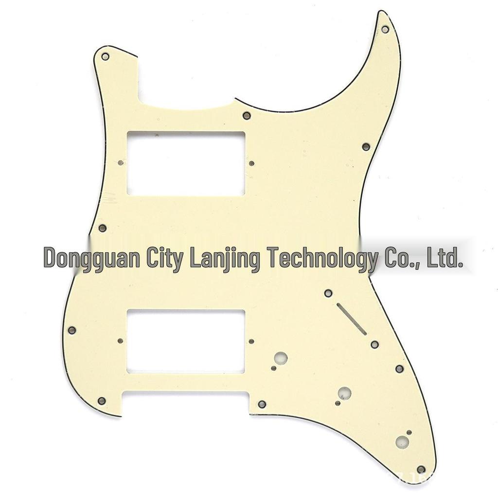 Double Electric Guitar Pickguard with Front Cover for ST SQ