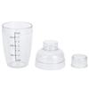 PC Cocktail Shaker with Scale Milk Teapot Juices Wine Plastic Cup for Home Bar Store