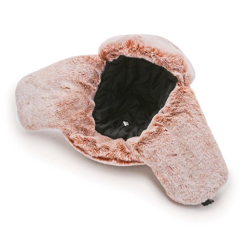 Winter women's outdoor riding cold-proof and warm ear protection hat fleece thickened men's ski cotton hat