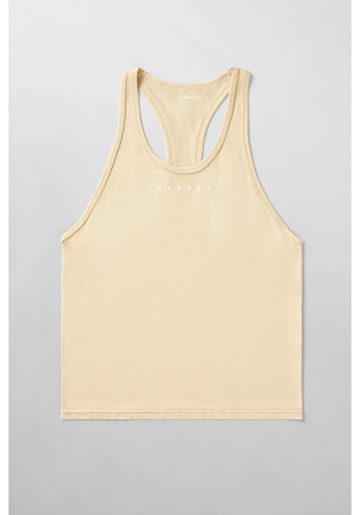 YoungLA Herren Slim-Fit Ärmelloses Schnelltrocknendes Muskel-Tanktop