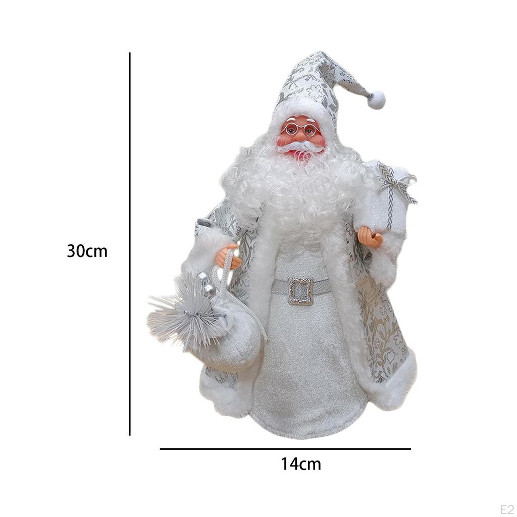 Christmas Santa Decoration Multipurpose Party Favors Gifts Standing Figurines Sculptures for Bedroom