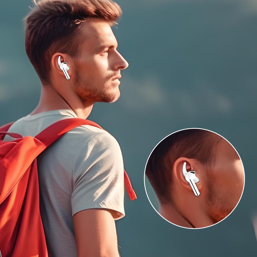 5Pairs Replacement Silicone Ear Tips for Samsung Galaxy Buds3 Anti-Slip Ear Hook Soft Covers