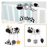 Black And White Animal Visual Stimulation Early Education Crib Toy