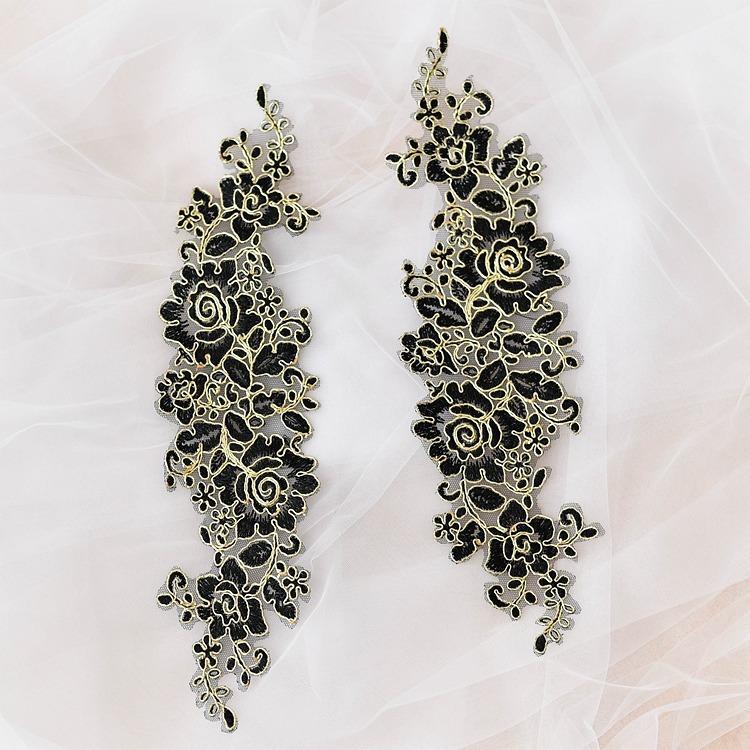 Thousand Colors Bride With Lace Accessories, White Car Bone Lace Handmade Diy Headdress Flower Material