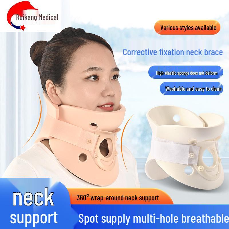 Home Neck Brace for Head Tilt Correction and Forward Head Posture Support