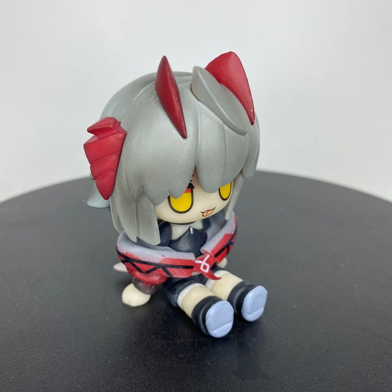 Arknights Silent Texas Chibi Figure Cute Desktop Ornament Collectible Anime Figurine Desk Decor Toy Gift For Otaku Anime Fans