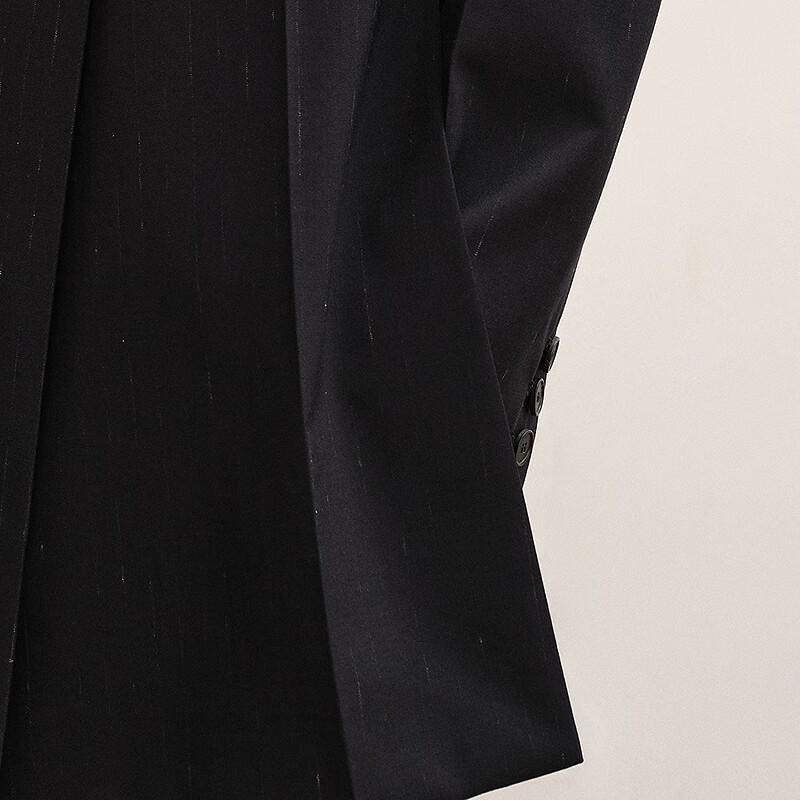LESS 2025 Autumn Slim-Fit Wool Lapel Suit Jacket