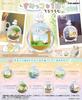 RE-MENT Sumikko One Day Terrarium Box Product, 6 Types, 6 Pieces, Approx. H100 X W70 X D70mm