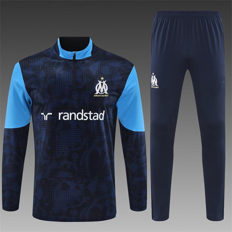Football Jersey Pre-Season Sports Training Jersey Breathable Sweat-Absorbing Quick-Drying Long-Sleeved Adult And Children'S Suit Print