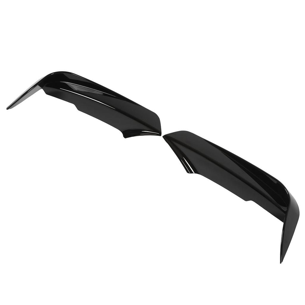 2pcs Front Bumper Vent Canard Splitter Left Right ABS Wind Knife Replacement for 3 Series F30 F31 F3 320i 328i M Sport