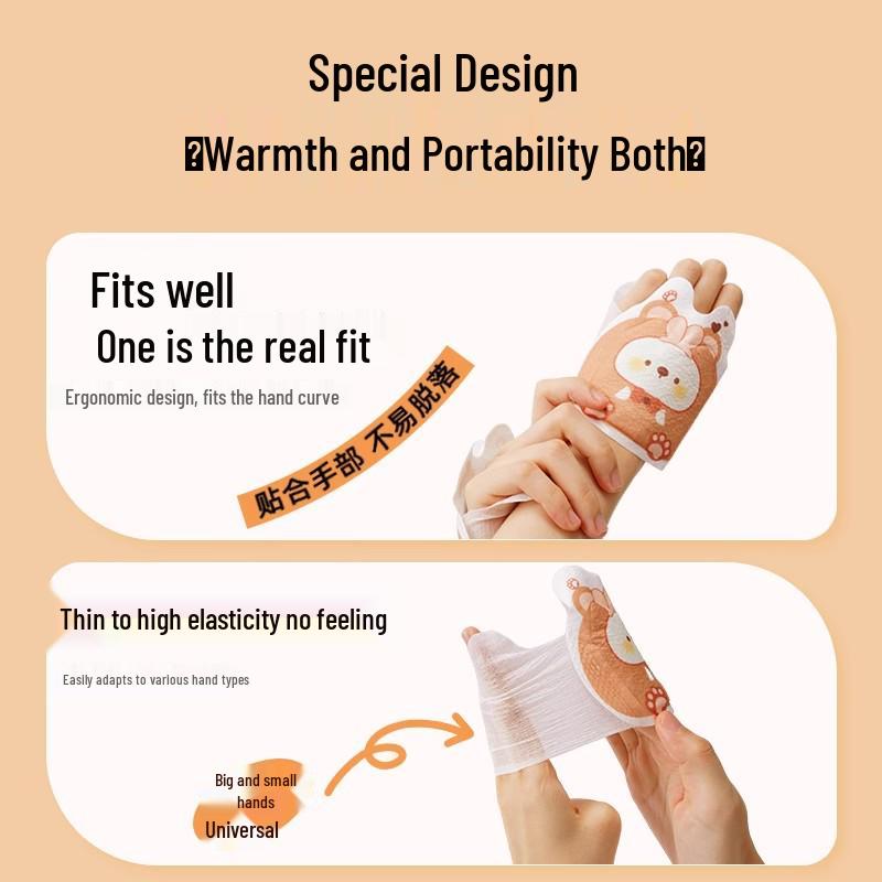 **Disposable Self-Heating Hand Warmer Gloves for Students**