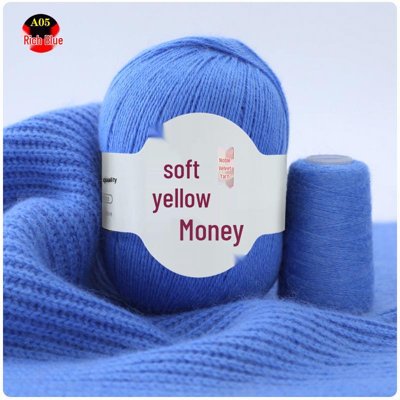 Buy One or Two Skeins, Get One or Two Free: Cashmere Hand-knitting Yarn, Three-ply Medium-thick Wool Yarn for Scarves.
