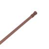   Telescopic Curtain Rod with Non Slip Feet for Kitchen and Bathroom,     Divider Shelf, No Drill Window Rod for   Curtains,
