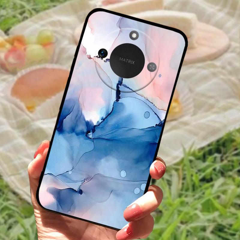 For Honor X9C Smart 5G Case Shookproof Silicone Soft TPU Phone Bumper Cover For Huawei Honor X9C 5G Cartoon Fundas Coque Cases