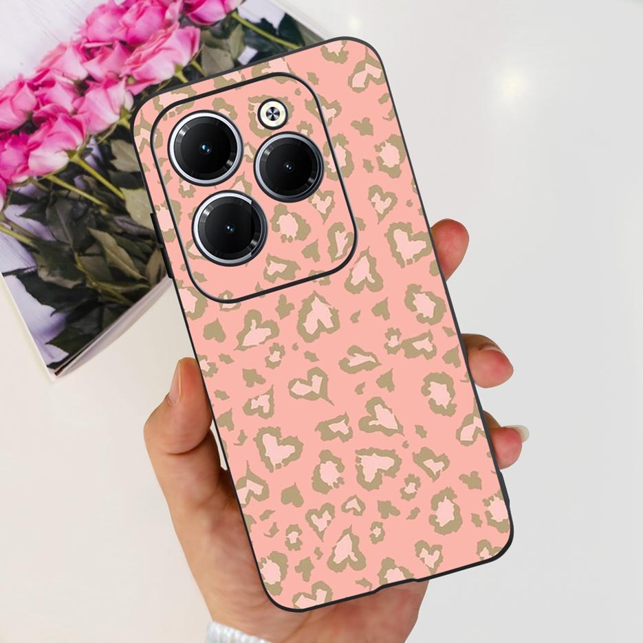 For Infinix Hot 40 Pro Case X6837 Cute Fashion Cover Soft Silicone Phone Case For Infinix Hot 40i Hot40 Pro Hot40i Fundas Bumper