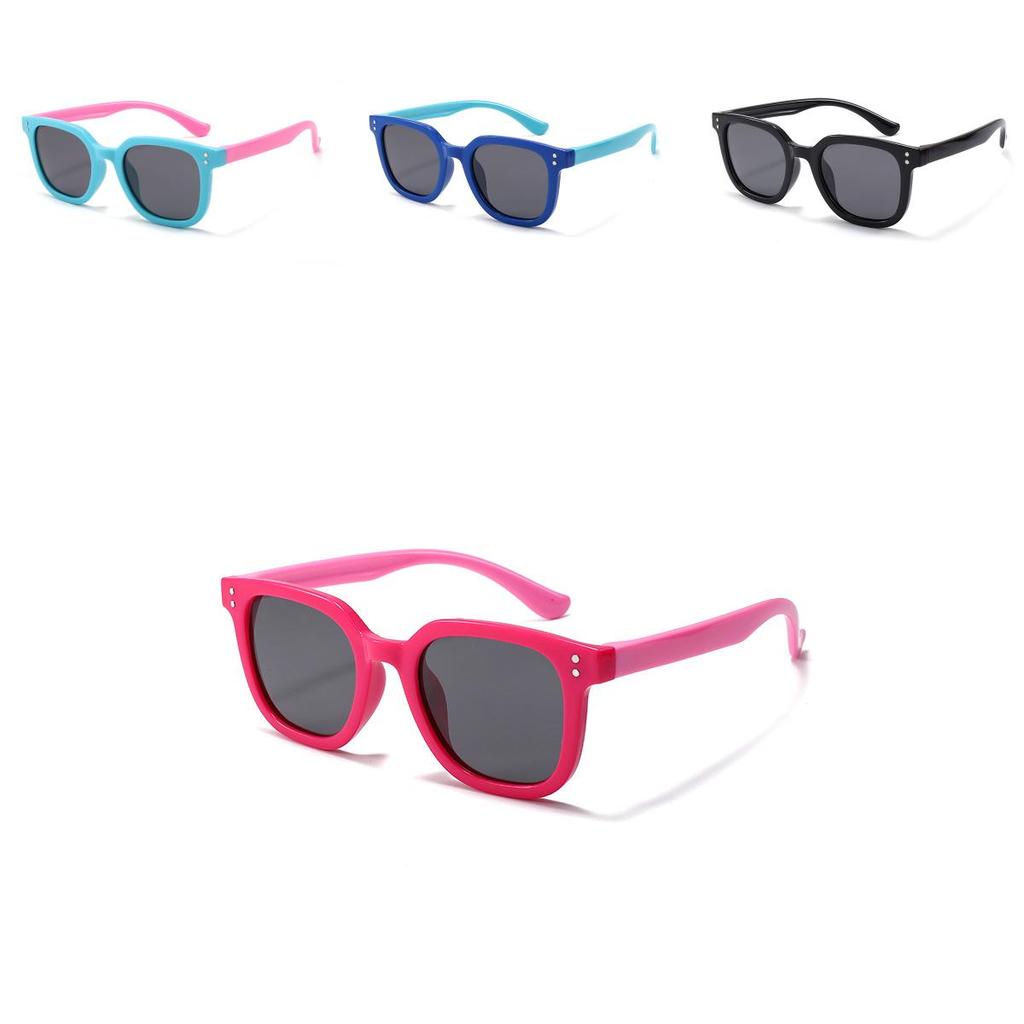 Stylish Polarized Children Sunglasses Uv Summer Protection Full Design Frame