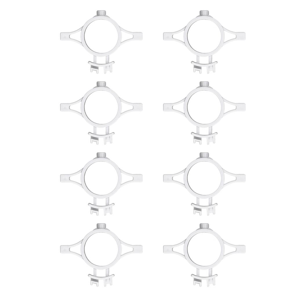 50pcs Electric Fence Insulators Pulse Electric Fence Terminal Rod Insulators with 3.2cm Hole for