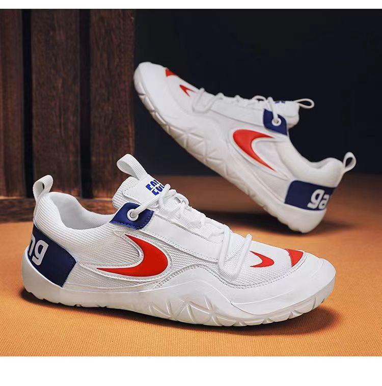 

Men s shoes 2025 new summer mesh casual sports shoes running soft-soled youth Forrest Gump white shoes 39