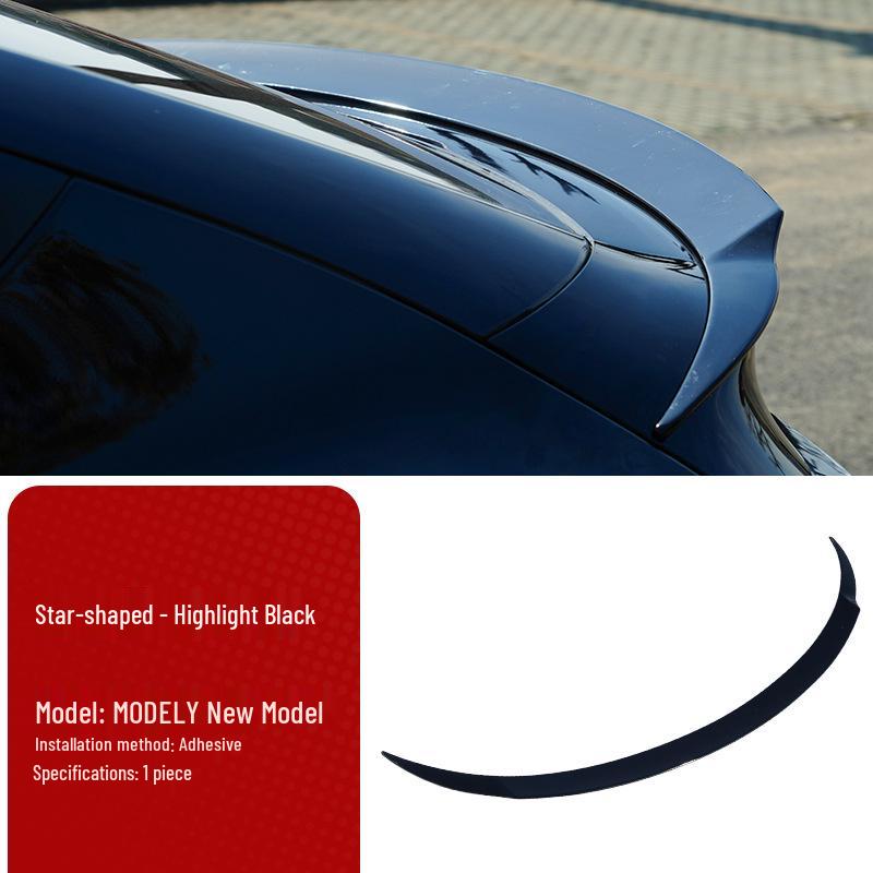 Compatible Rear Spoiler Wing for 2025 Tesla Model Y - Performance Modification