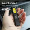 Magnetic Work Light 5 Light Modes 37g Ultra Lightweight EDC Portable Hands Free Rechargeable Clip on Flashlight Outdoor Repair
