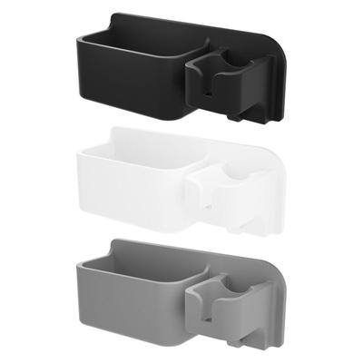 Blower Holder Shelf Multifunction Wall Mount Hair Brush Storage Box for Home