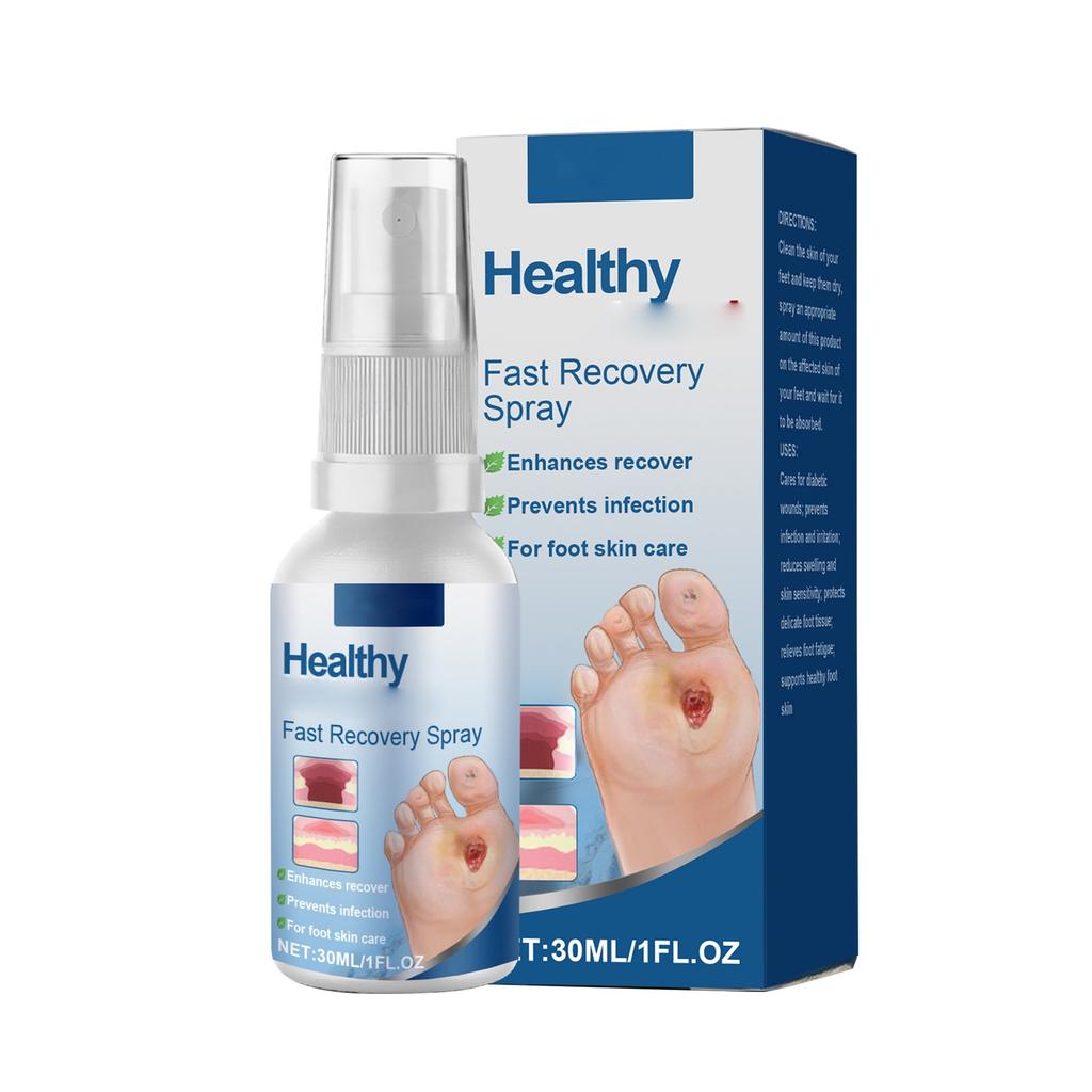 Cares For Diabetic Wounds;  Reduces Swelling And Skin Sensitivity; Relieves Foot Fatigue30ML